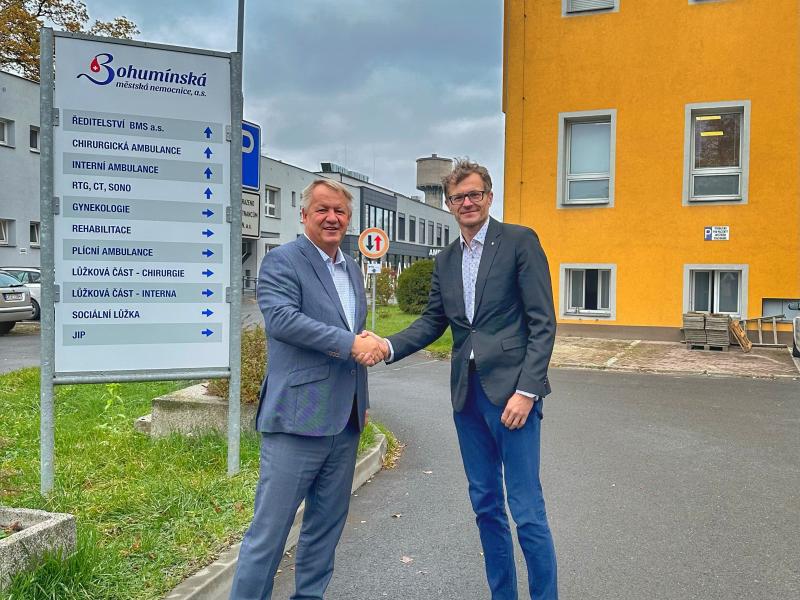 News - Dar pro nové chirurgické oddělení nemocnice Bohumín